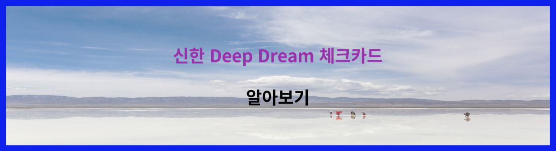 신한카드 Deep Dream 체크카드